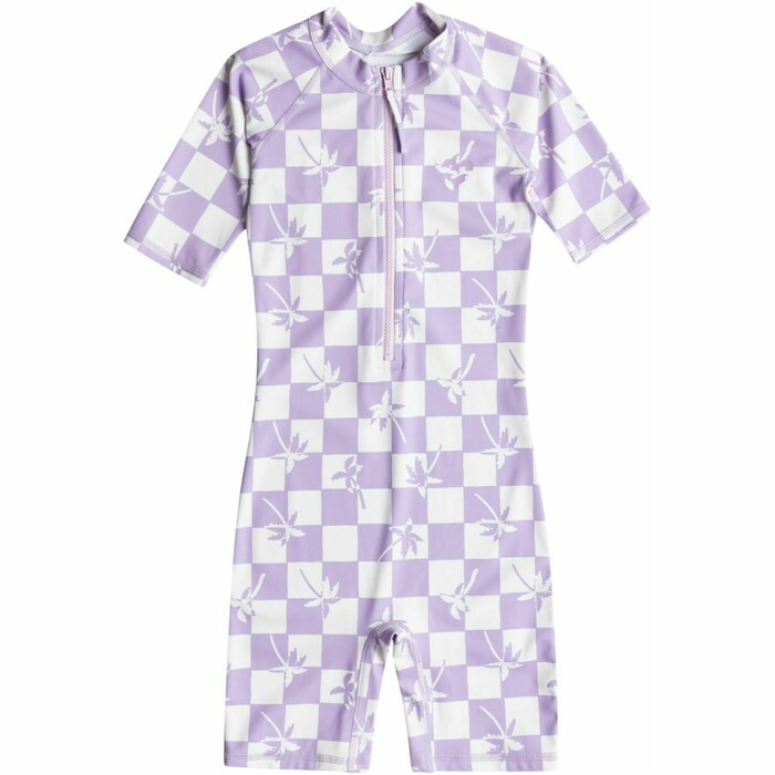 2024 Billabong Toddlers Billie Combi UV50 Short Sleeve Surf Suit EBOWR03000 - Peaceful Lilac