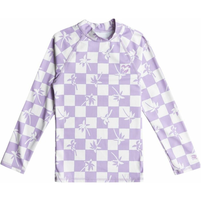 2024 Billabong Kleinkinder Billie UV50 Langarm Lycra-Weste EBOWR03001 - Peaceful Lilac