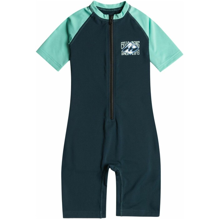 2024 Billabong Toddlers Boxed In Combi UV50 Surf Suit EBTWR03000 - Navy