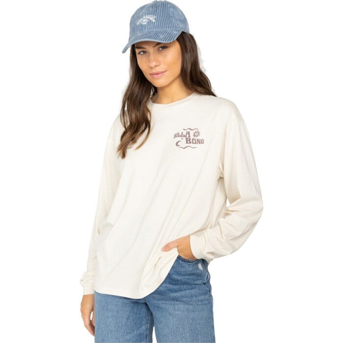 2024 Billabong Frauen No Bad Days Tee EBJZT00347 - White Cap