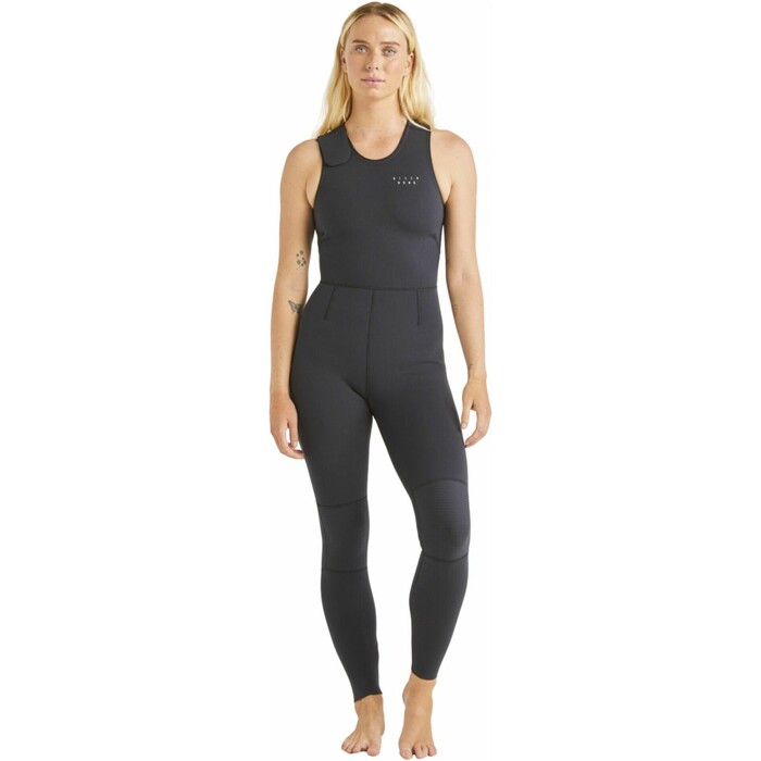 2024 Billabong Womens Sol Sistah 2mm Long Jane Wetsuit ABJW700101 - Black