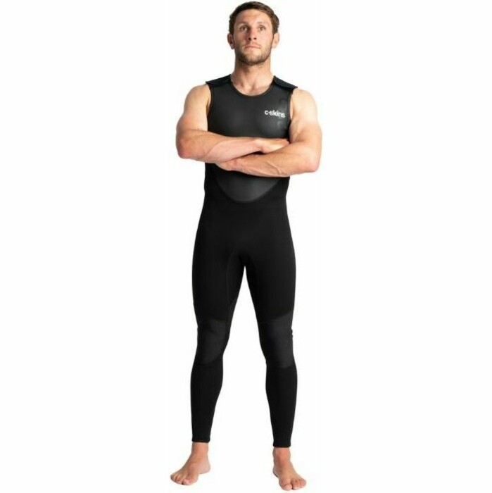 2024 C-Skins Mens Element 3/2mm Long John Wetsuit C-EL32LJM - Black