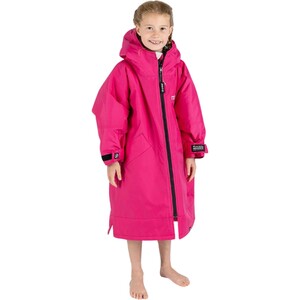 2024 Dryrobe Advance Junior Langrmelig Zum Wechseln Robe V3KSLSDA - Pink / Hellgrau