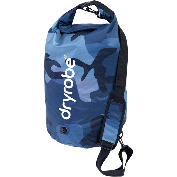 2024 Dryrobe Compression Travel Bag V3 - Blue Camo / Blue