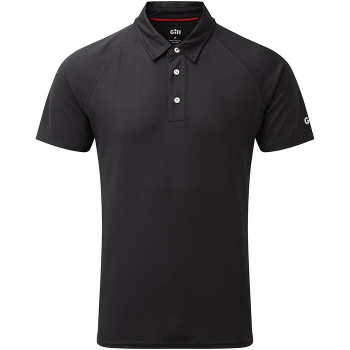 2024 Gill Mnner UV Tec Polo Top UV008 - Black