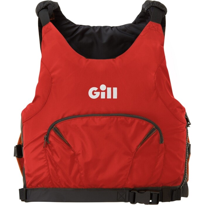 2024 Gill Pursuit Pro Racer Side Zip 50N Buoyancy Aid 4916 - Red