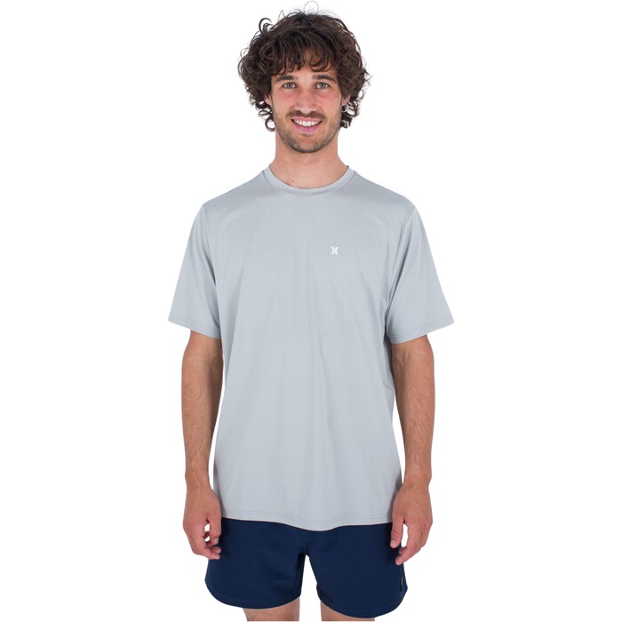 2024 Hurley Hybrid UPF Short Sleeve Tee MAT0000990 - Light Stone Grey