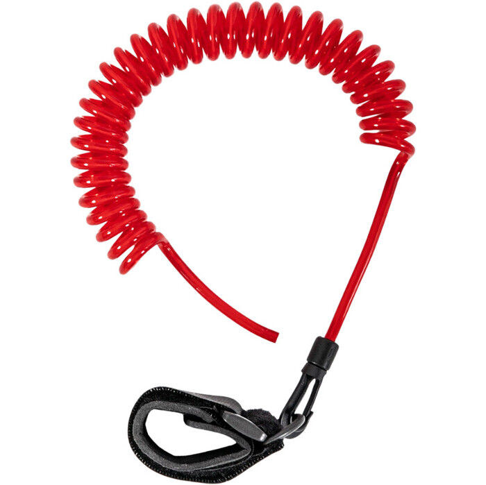 2024 Jobe SUP Paddle Leash Spule 480021003 - Rot / Schwarz