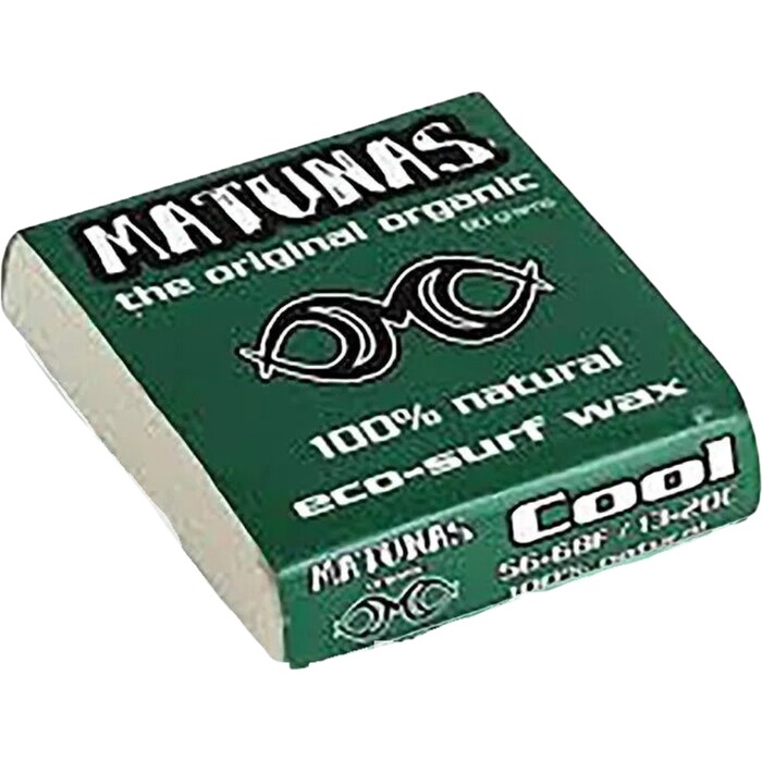 2024 Matunas Eco-Wax Cool Water Wax MT3 - White / Green