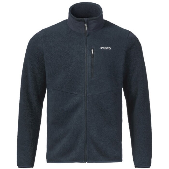 2024 Musto Mens Nautic Full Zip Pile Flece 82590 - Navy