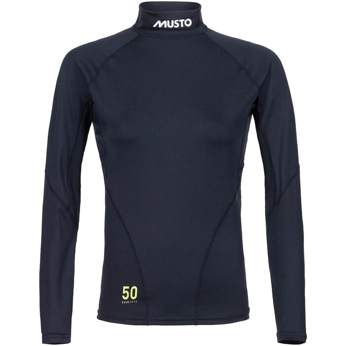 2024 Musto Frauen Championship Long Sleeve Rash Guard 82185 - Black