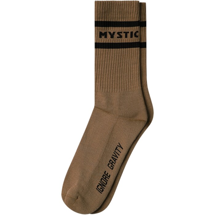 2024 Mystic Brand Season Socks 35108.240065 - Brown