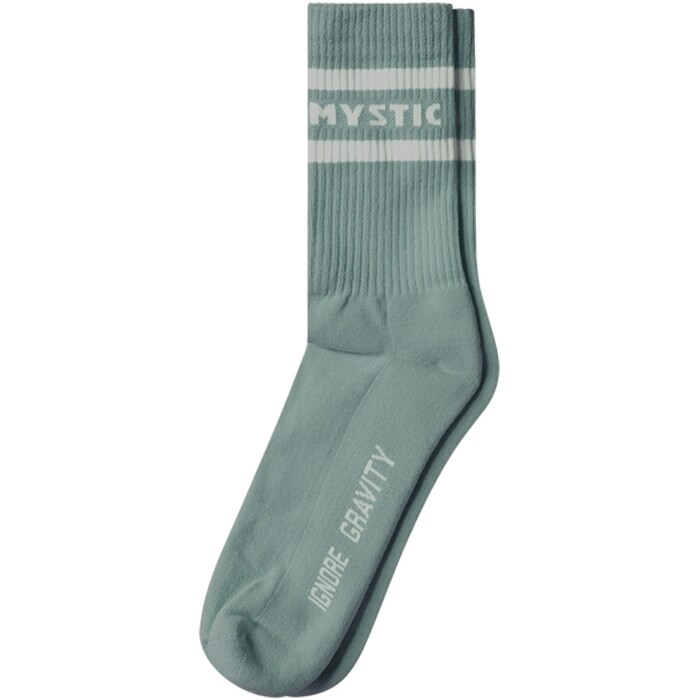 2024 Mystic Brand Season Socks 35108.240065 - Frozen Green