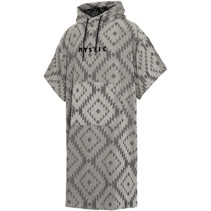 2024 Mystic Jacquard Poncho 35018.240416 - Black / White