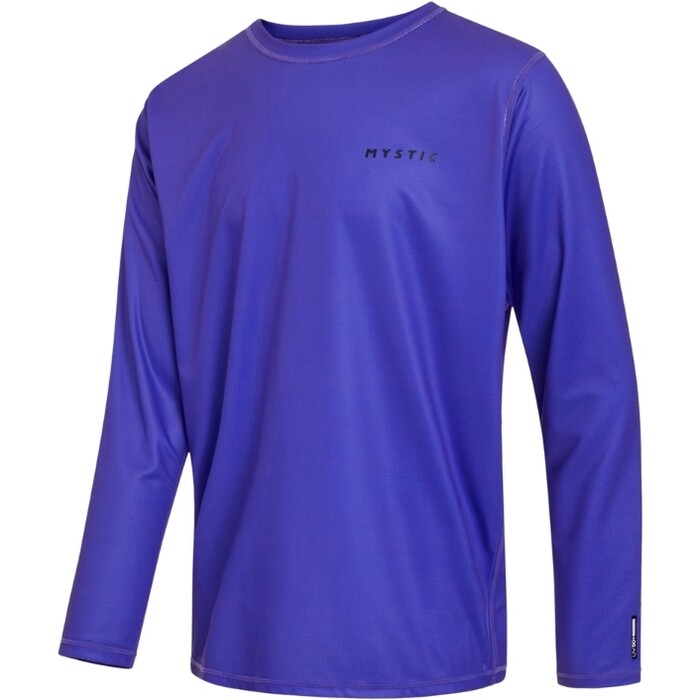 2024 Mystic Mens Boarding Long Sleeve Rash Vest 35001.24016 - Purple