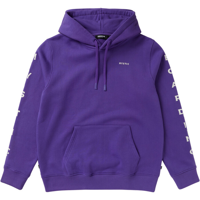 2024 Mystic Mnner Bolt Hood Sweater 35104.230109 - Purple