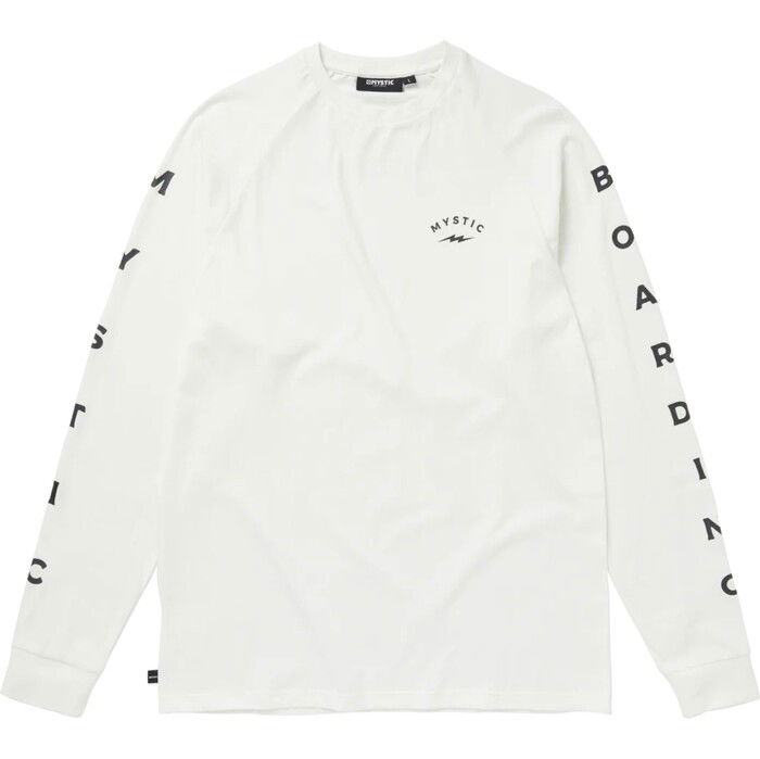 Mystic Mnner 2024 Bolt Long Sleeve Tee 35105.230151 - Off White