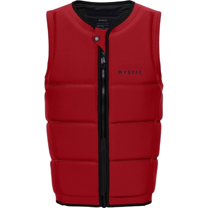 2024 Mystic Mnner Brand Front Zip Aufprallschutzweste 35005.240215 - Red