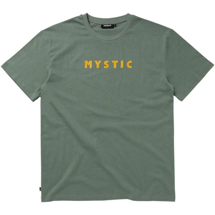 2024 Mystic Mnner Icon Tee 35105.250205 - Frozen Green