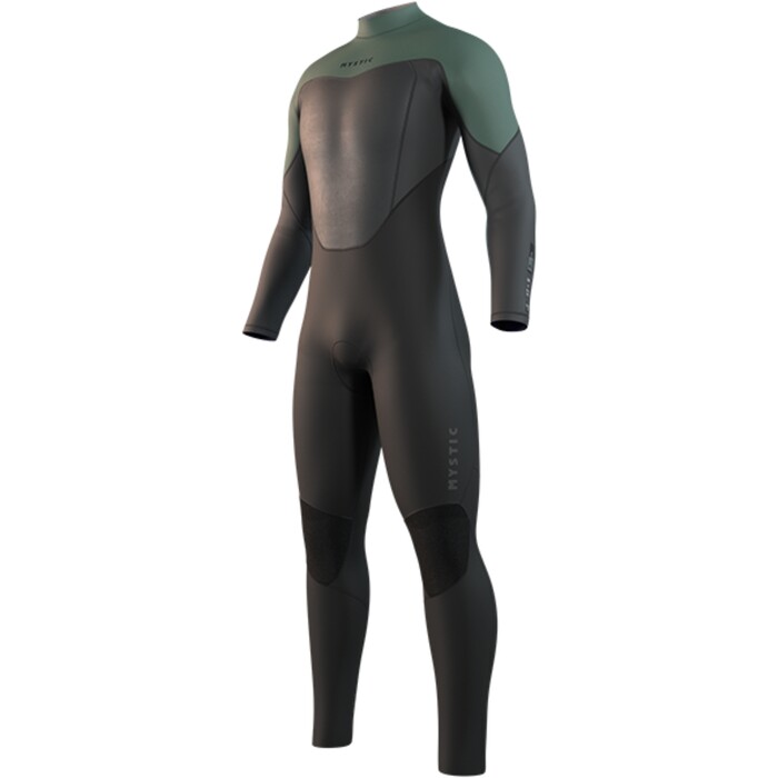 2025 Mystic Mens Star 4/3mm Back Zip Wetsuit 35000.250026 - Dark Olive