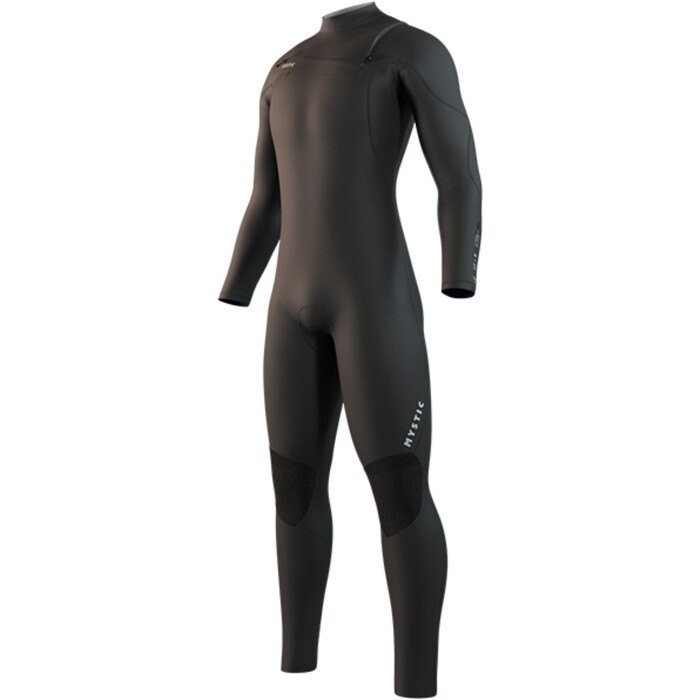 2025 Mystic Mens Star 4/3mm Chest Zip Wetsuit 35000.250016 - Black