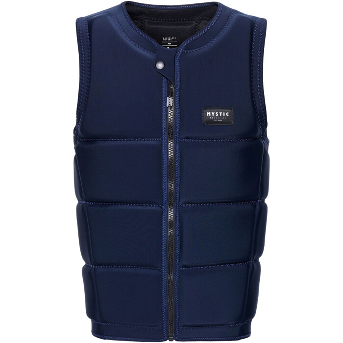 2024 Mystic Mens Star Front Zip Wake Impact Vest 35005.240245 - Navy