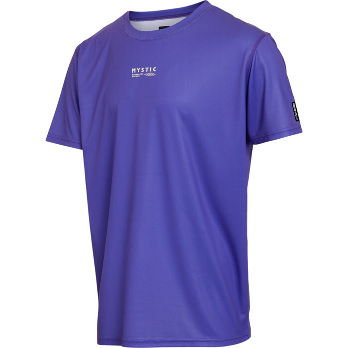 2024 Mystic Mnner Tactic Short Sleeve Loosefit Quickdry Top 35001.240156 - Purple