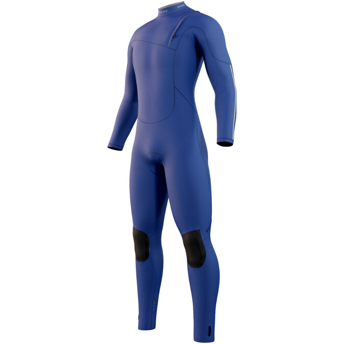 2024 Mystic Mens The One 4/3mm Zip Free Wetsuit 35000.240121 - Blue