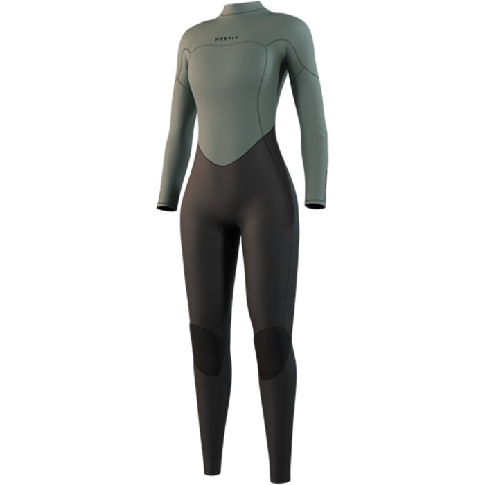 2025 Mystic Womens Star 5/3mm Back Zip Wetsuit 35000.250053 - Dark Olive