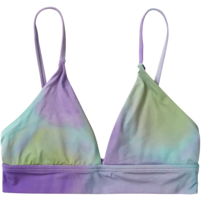 2024 Mystic Womens Daze Baselayer Bikini Top 35109.240225 - Purple / Green