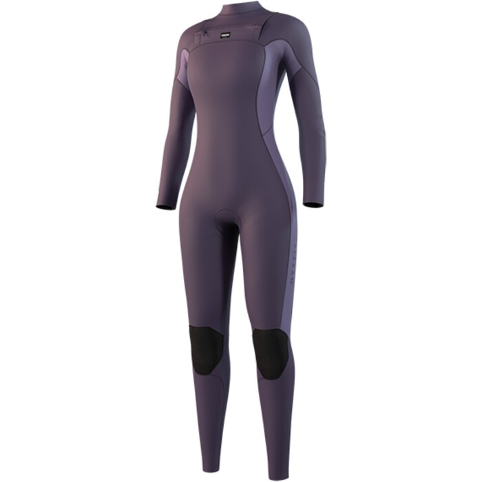 2025 Mystic Womens Haven 3/2mm Chest Zip Wetsuit 35000.250047 - Purple