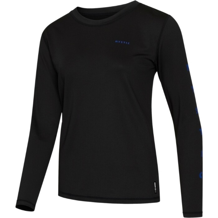 2024 Mystic Frauen Solstice Long Sleeve Lycra Weste 35001.240171 - Black