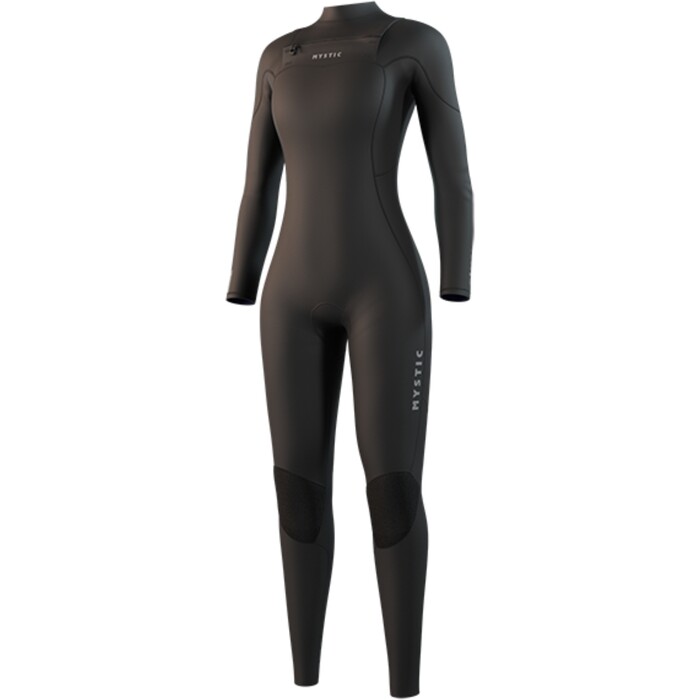 2025 Mystic Womens Star 4/3mm Chest Zip Wetsuit 35000.250051 - Black