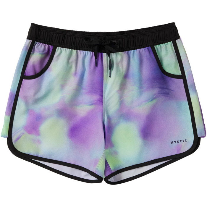 2024 Mystic Womens Tora Boardshorts 35127.240222 - Purple / Green