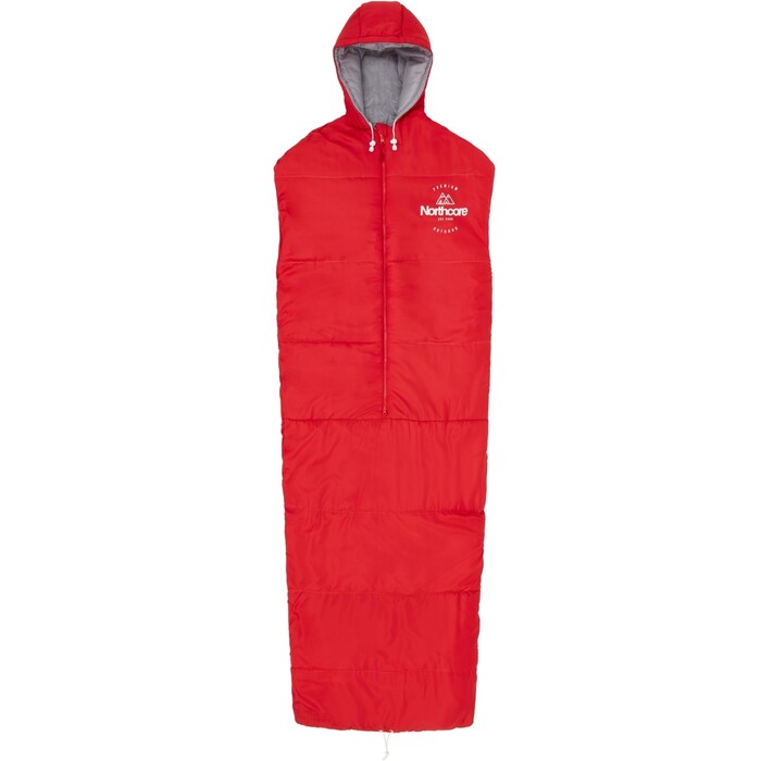 2024 Northcore Cabrio-Schlafsack NOCO126AB - Rot