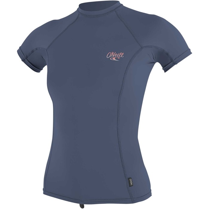 O'Neill Womens Premium Skins Short Sleeve Rash Guard 4171B - Mist