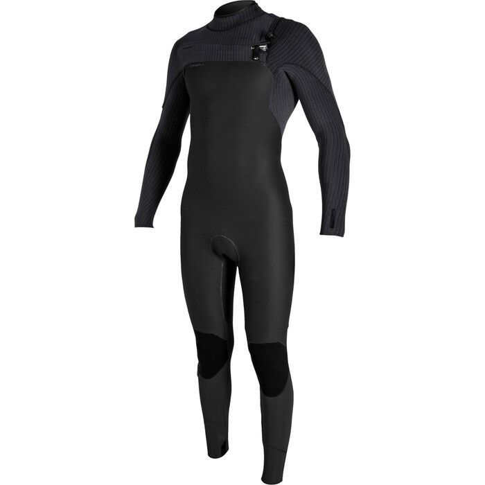 2024 O'Neill Mens Blueprint Windfreak 5/4mm Chest Zip Wetsuit 5555 - Black / Black