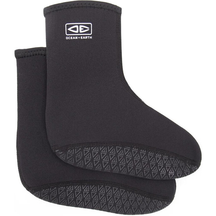 2024 Ocean And Earth 1mm Neopren Neoprenstiefel Socken OESABO02 - Black