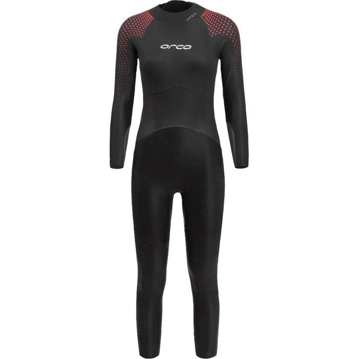 2024 Orca Womens Apex Float Triathlon Wetsuit MN53 - Red Buoyancy