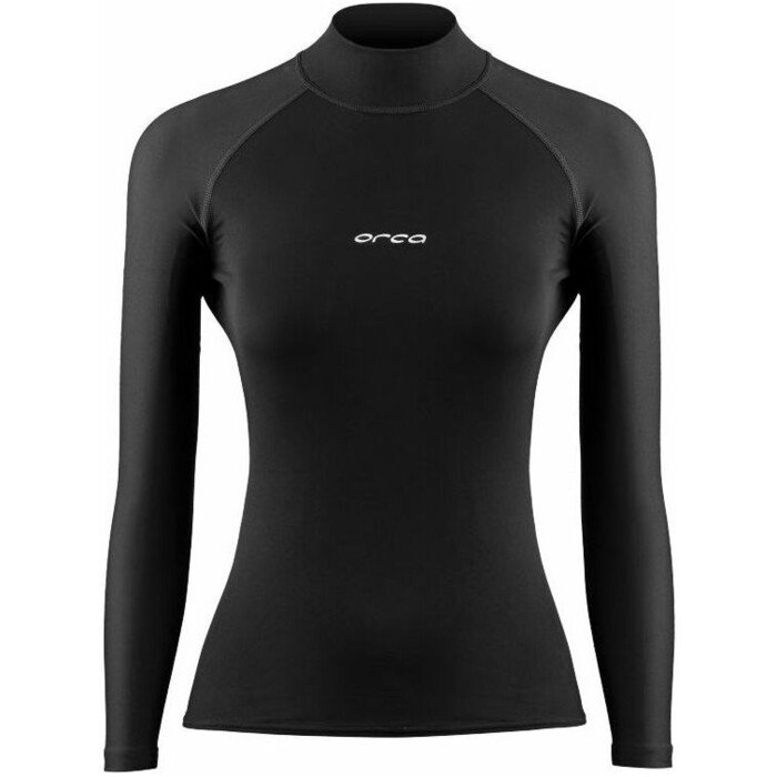 2024 Orca Frauen Tango Kurzarm-Lycra-Weste MAA6 - Black