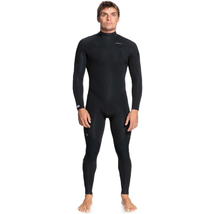 2024 Quiksilver Mens Everyday Sessions 4/3mm Back Zip Wetsuit EQYW103206 - Black