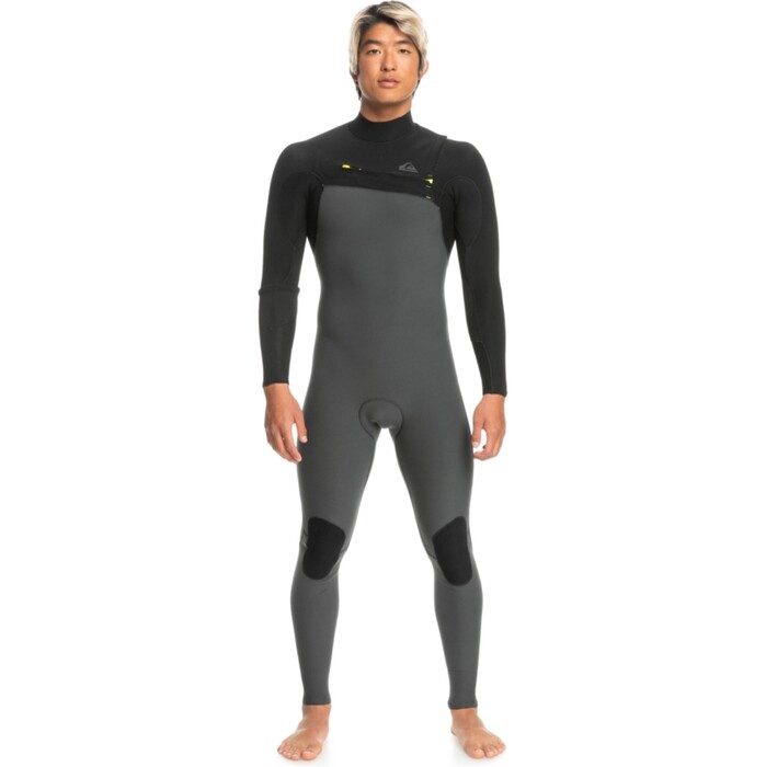 2024 Quiksilver Mens Highline 5/4/3mm Chest Zip Wetsuit AQYW103113 - Black