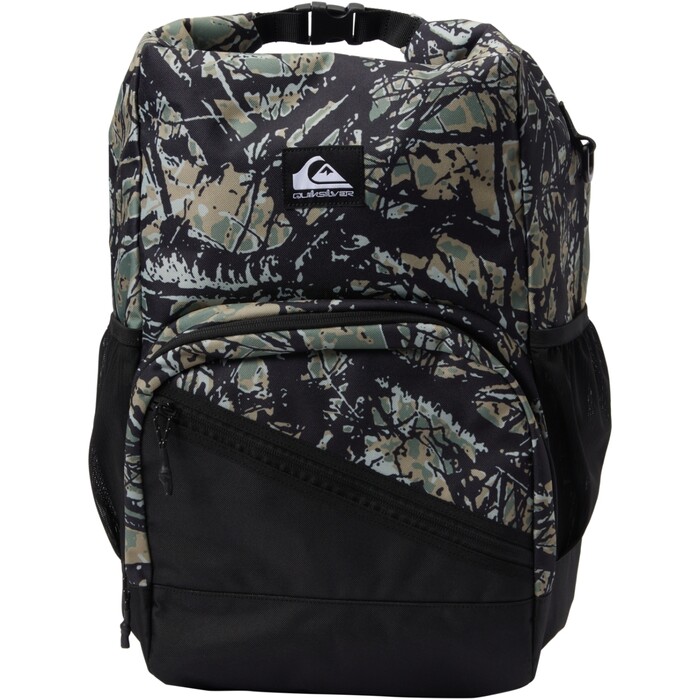 2024 Quiksilver Sea Stash Voyager Rucksack AQYBP03171 - Woodland Abstract Sea Spray