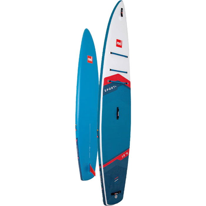 2024 Red Paddle Co 12'6'' Sport+ MSL Stand Up Paddle Board 001-001-002-0070 - Blue