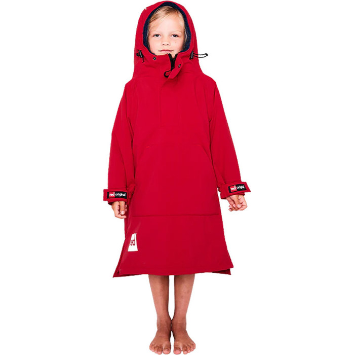 2024 Red Paddle Co Junior Dry ndern Poncho 00200900601 - Red