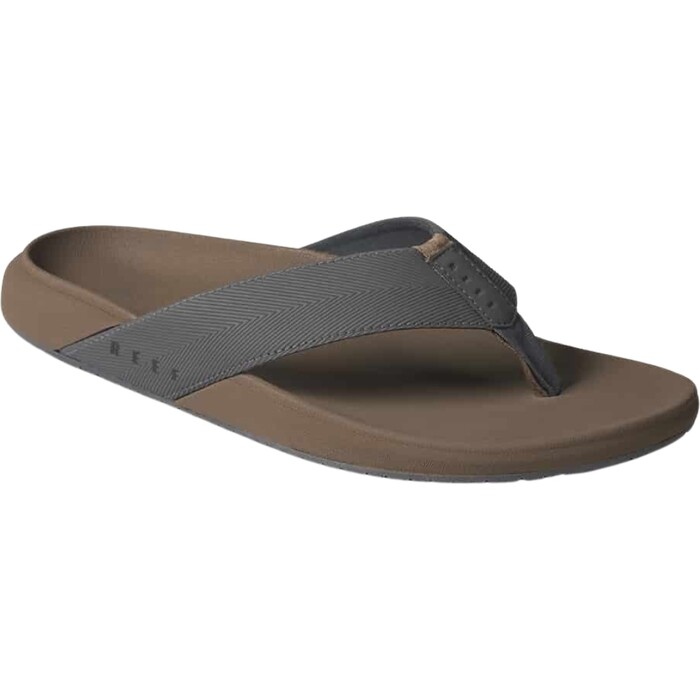 2024 Reef Mens The Raglan Flip Flop Sandal CJ3889 - Fossil / Grey