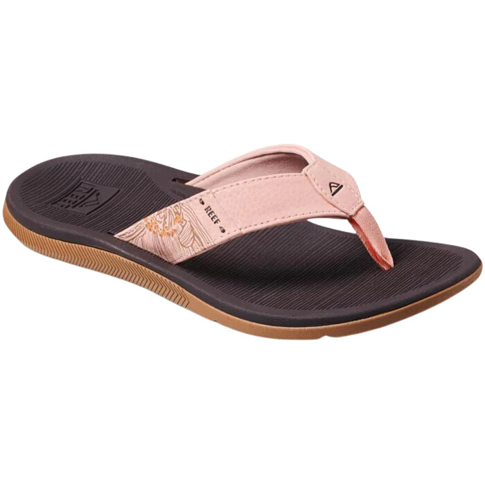 2024 Reef Frauen Santa Ana Flip Flop Sandalen CJ3625 - Peach Parfait