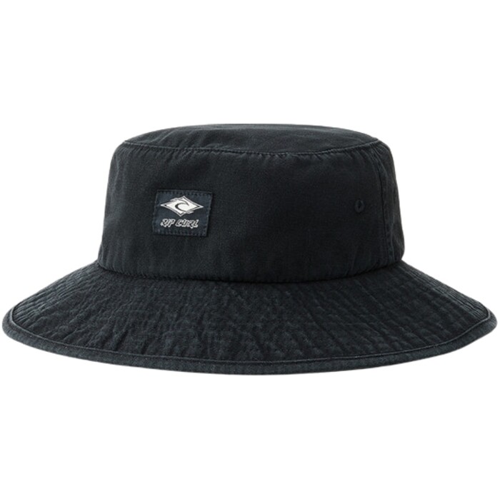 2024 Rip Curl Klassischer Surf Hut Mit Mittlerer Krempe 1GBMHE - Black