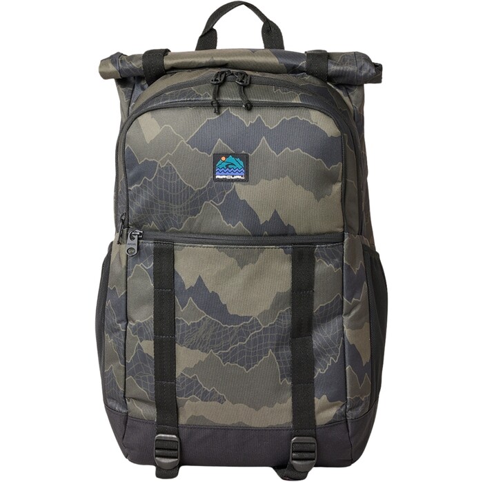 2024 Rip Curl Dawn Patrol 30L Search Backpack 159MBA - Black / Olive