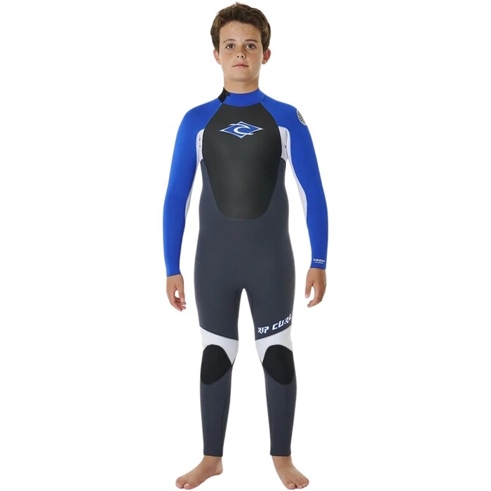 2024 Rip Curl Junior Omega 5/3mm Back Zip Wetsuit 13NBFS - Blue